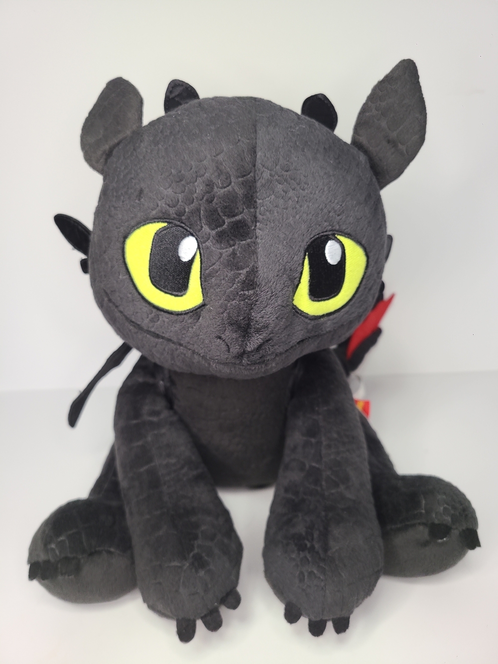 Retired 2015 Build A Bear How To Train Your Dragon 14” Toothless Plush w Wings